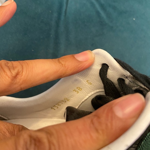 Gucci GG leather sneakers sz 38 - Picture 6 of 8